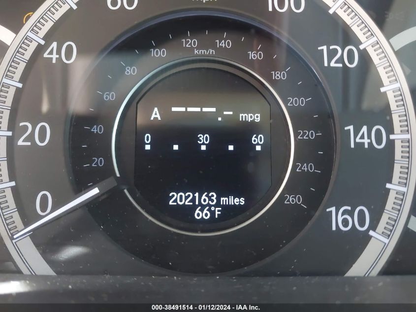 2013 HONDA ACCORD TOURING - 1HGCR3F93DA028967