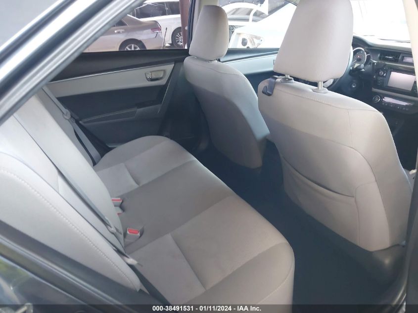2014 TOYOTA COROLLA L/LE/LE PLS/PRM/S/S PLS - 2T1BURHE8EC058565