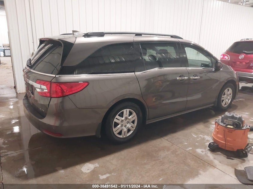 VIN 5FNRL6H96KB016292 2019 HONDA ODYSSEY ELITE