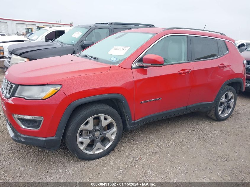 2019 JEEP COMPASS LIMITED - 3C4NJCCB9KT788560