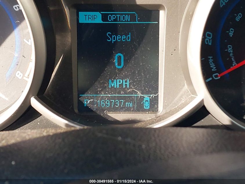 2013 CHEVROLET CRUZE LT - 1G1PE5SBXD7128991