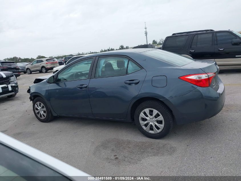 2015 TOYOTA COROLLA L - 2T1BURHE0FC349921