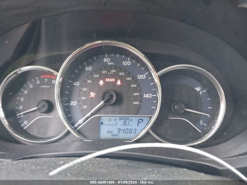 2015 TOYOTA COROLLA L - 2T1BURHE0FC349921