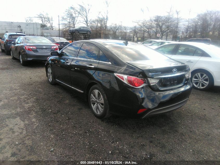 2013 HYUNDAI SONATA HYBRID LIMITED - KMHEC4A45DA076573