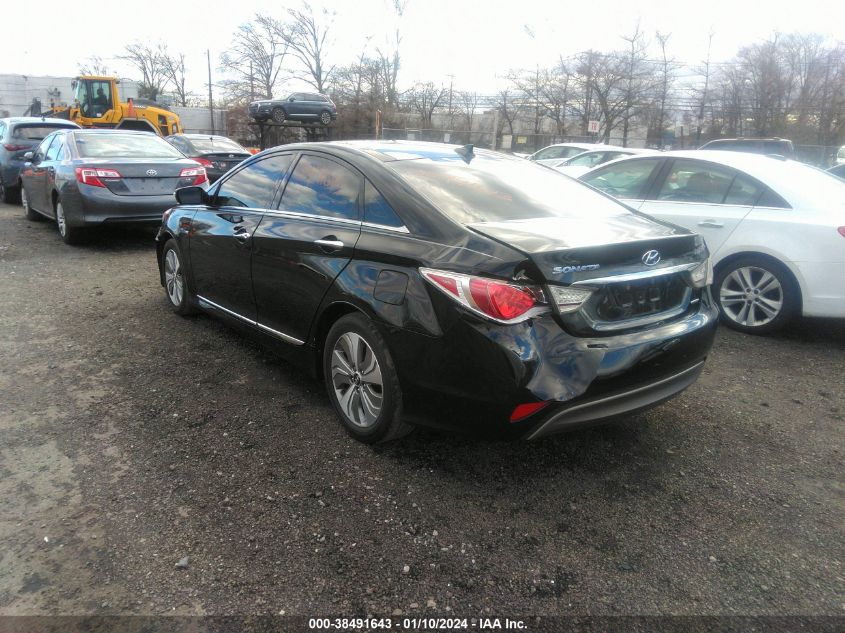 2013 HYUNDAI SONATA HYBRID LIMITED - KMHEC4A45DA076573