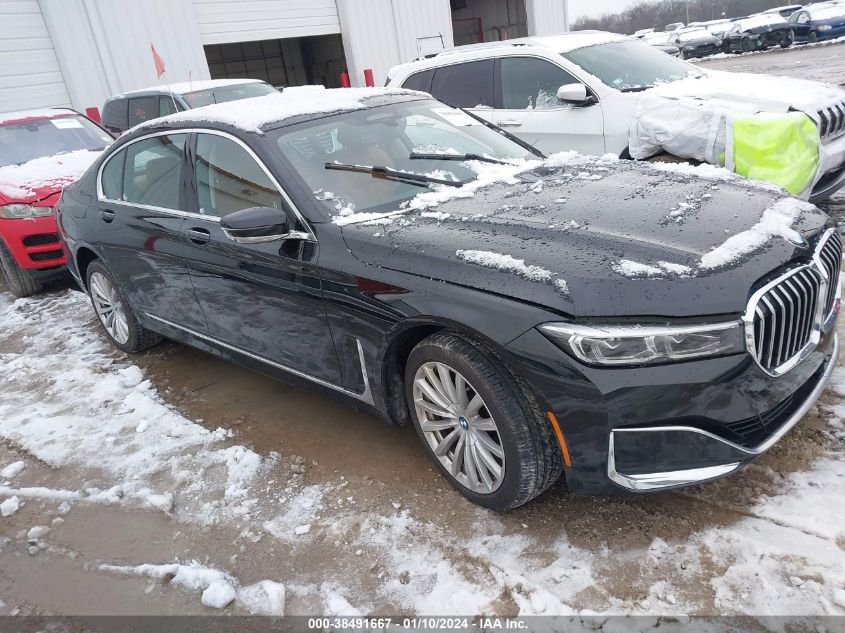 2022 BMW 740I XI - WBA7T4C08NCG99229