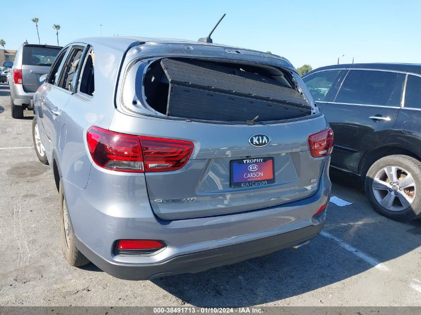 2020 KIA SORENTO L/LX - 5XYPG4A3XLG629290