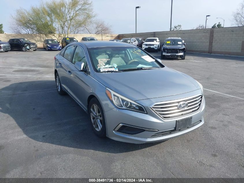 2016 HYUNDAI SONATA SE - 5NPE24AFXGH398521