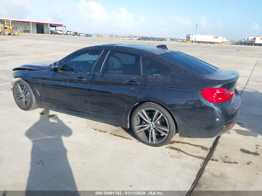 2015 BMW 435I GRAN COUPE WBA4B1C51FD955073