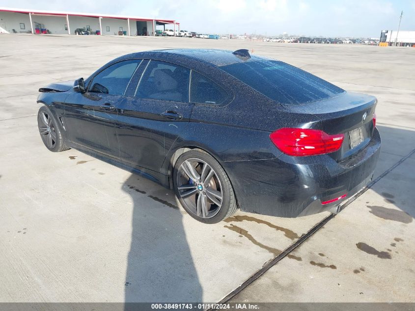 2015 BMW 435I GRAN COUPE WBA4B1C51FD955073