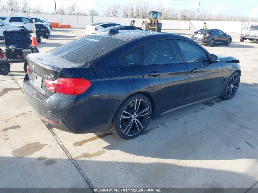 2015 BMW 435I GRAN COUPE WBA4B1C51FD955073