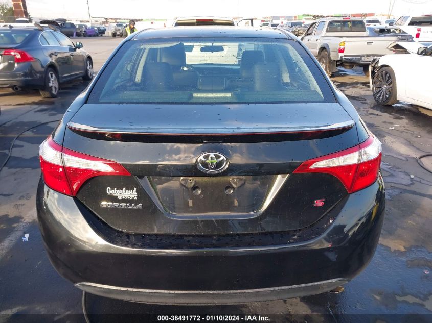 2015 TOYOTA COROLLA S PLUS - 2T1BURHE0FC358344