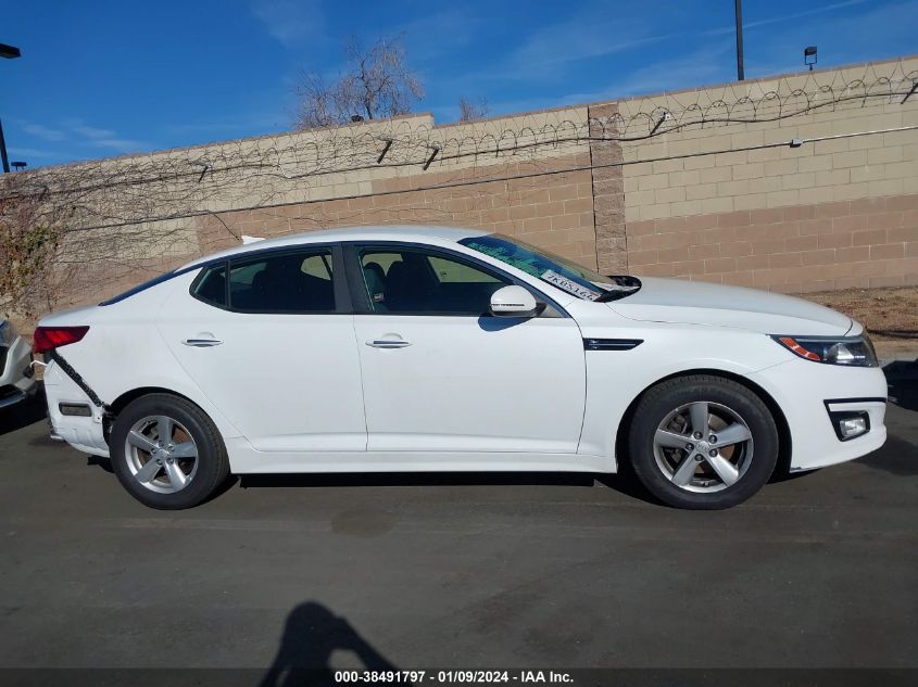 2015 KIA OPTIMA LX - 5XXGM4A72FG440329