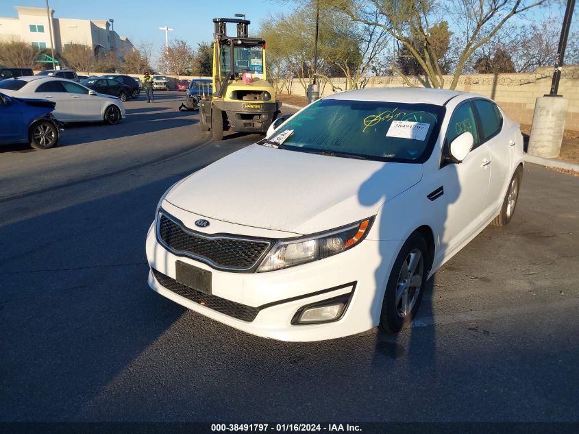 2015 KIA OPTIMA LX - 5XXGM4A72FG440329