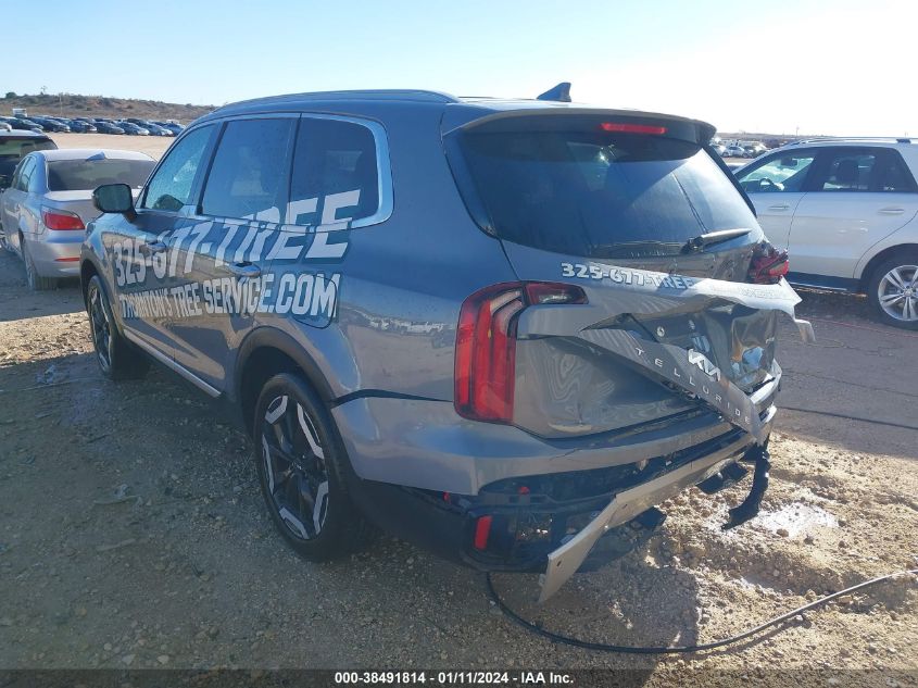 2023 KIA TELLURIDE S - 5XYP6DGC3PG328053