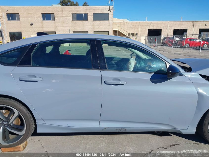 2022 HONDA ACCORD SPORT SE - 1HGCV1F48NA094453