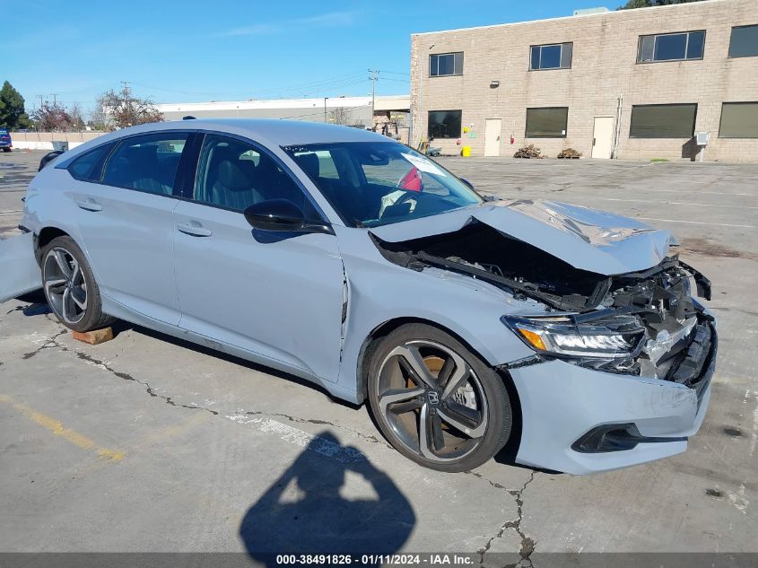 2022 HONDA ACCORD SPORT SE - 1HGCV1F48NA094453