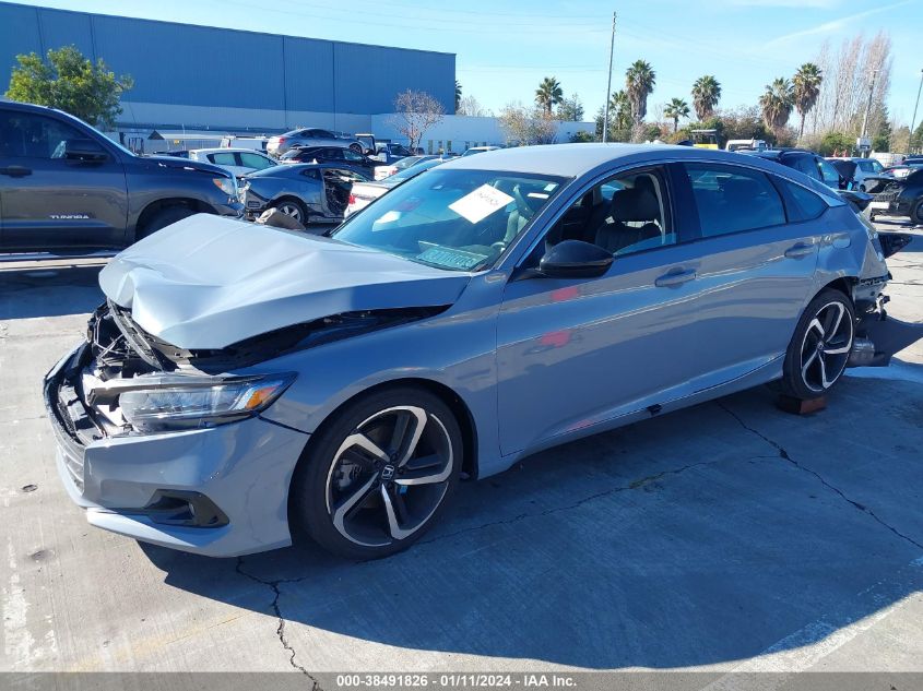 2022 HONDA ACCORD SPORT SE - 1HGCV1F48NA094453
