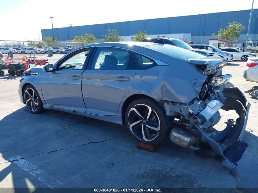 2022 HONDA ACCORD SPORT SE - 1HGCV1F48NA094453