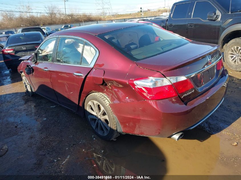2015 HONDA ACCORD SPORT - 1HGCR2F58FA098555