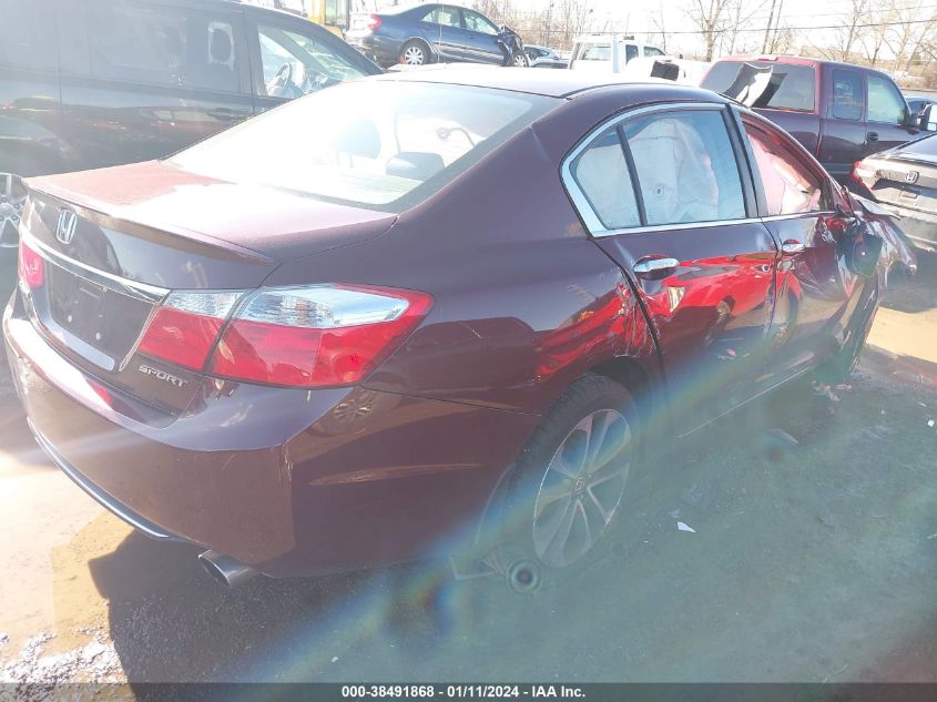 2015 HONDA ACCORD SPORT - 1HGCR2F58FA098555