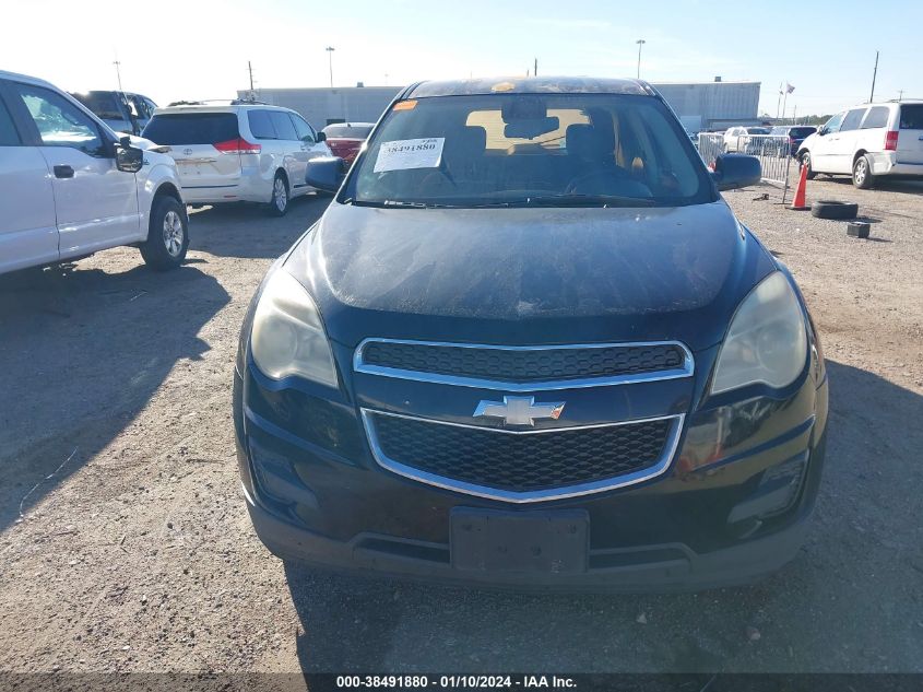 2013 CHEVROLET EQUINOX LS - 2GNALBEK6D6167341