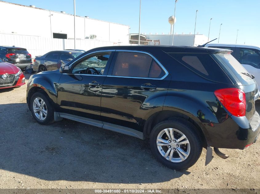 2013 CHEVROLET EQUINOX LS - 2GNALBEK6D6167341