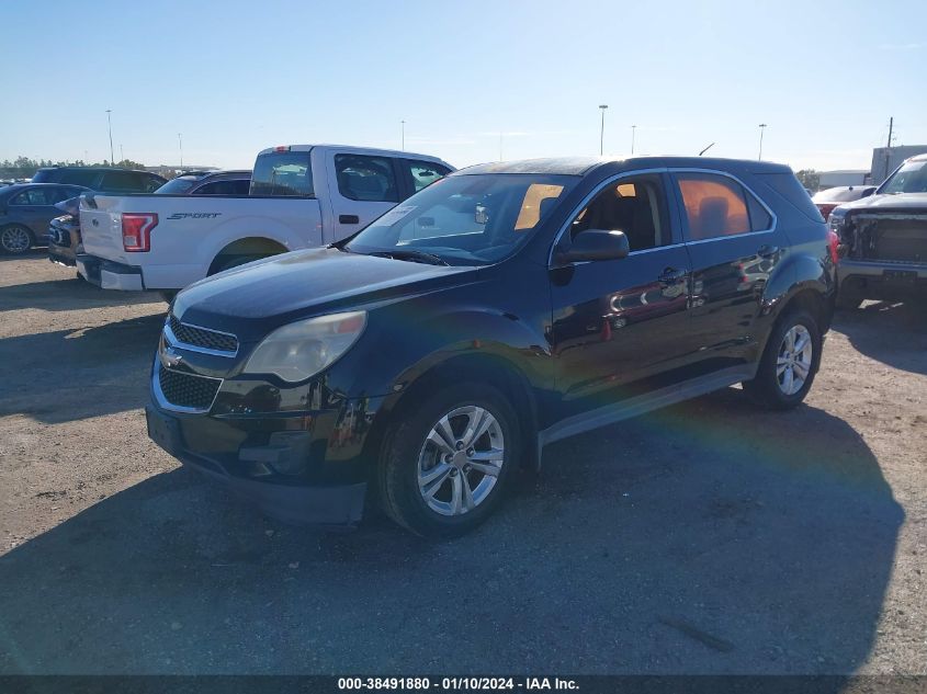 2013 CHEVROLET EQUINOX LS - 2GNALBEK6D6167341