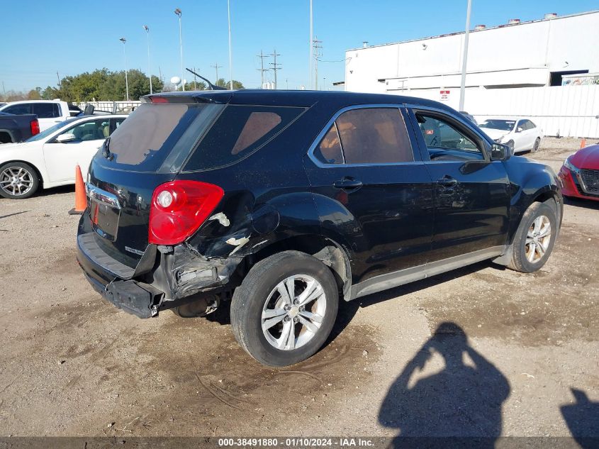 2013 CHEVROLET EQUINOX LS - 2GNALBEK6D6167341