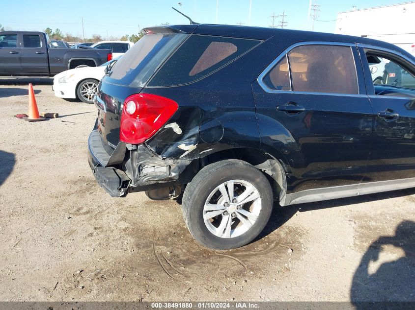 2013 CHEVROLET EQUINOX LS - 2GNALBEK6D6167341