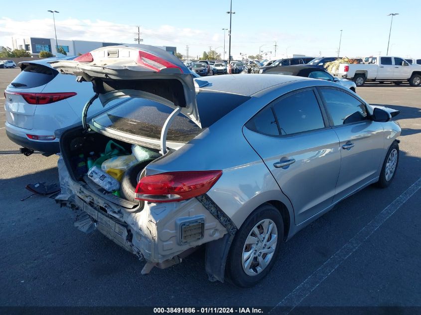 2017 HYUNDAI ELANTRA SE - 5NPD74LF4HH153161
