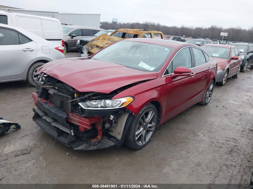 2013 FORD FUSION TITANIUM - 3FA6P0K95DR200563