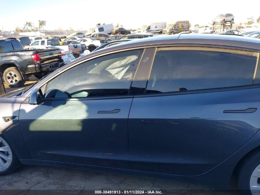 2022 TESLA MODEL 3 LONG RANGE DUAL MOTOR ALL-WHEEL DRIVE - 5YJ3E1EB7NF272083