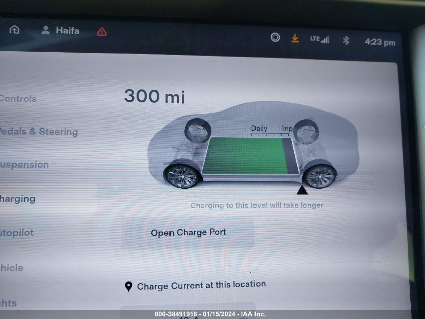 2019 TESLA MODEL S 100D/75D/LONG RANGE/STANDARD RANGE - 5YJSA1E2XKF332831