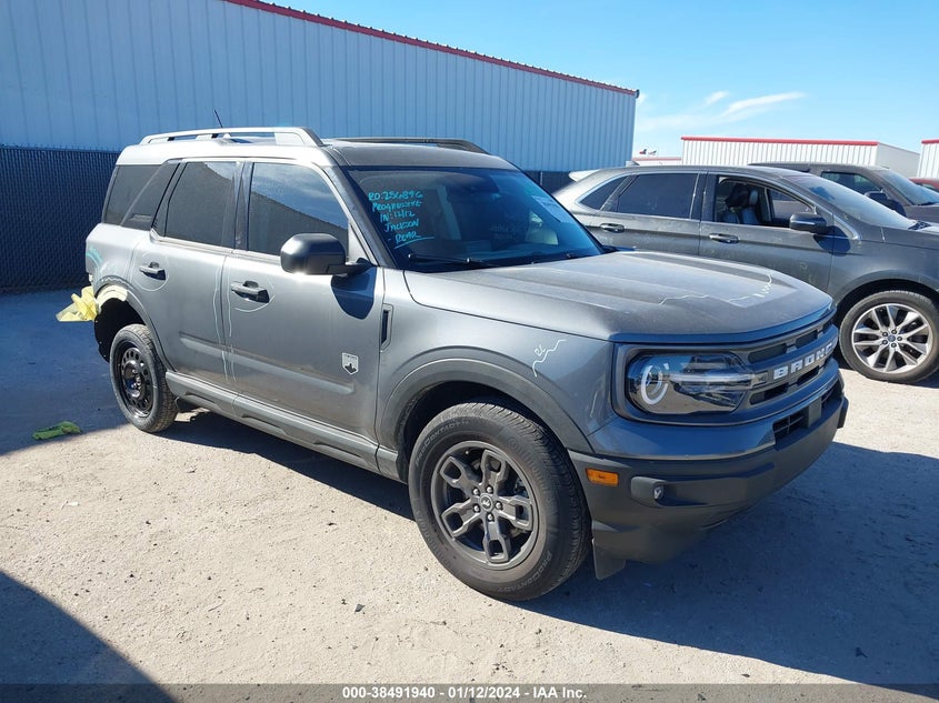 3FMCR9B62NRD47986 FORD BRONCO SPORT BIG BEND 2022