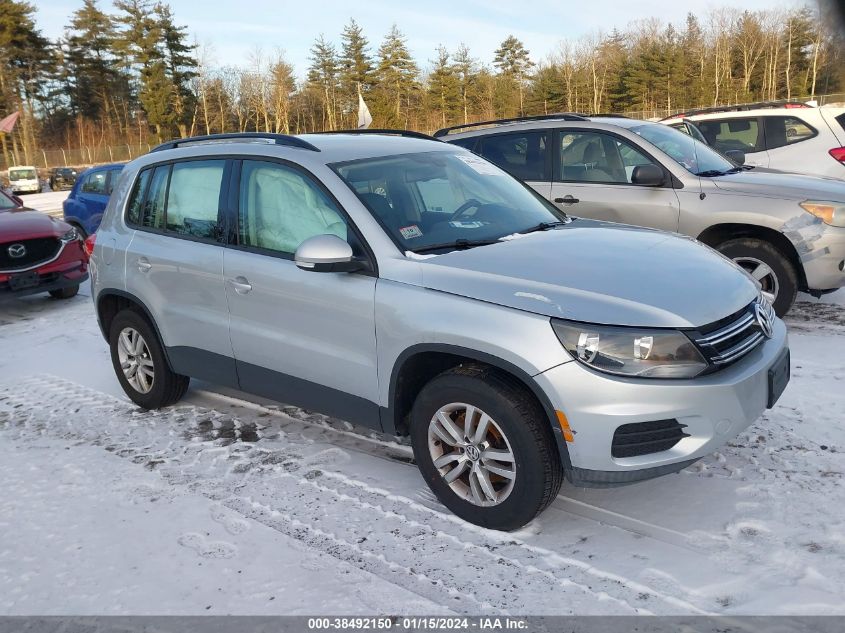 2017 VOLKSWAGEN TIGUAN - WVGBV7AX5HK042254