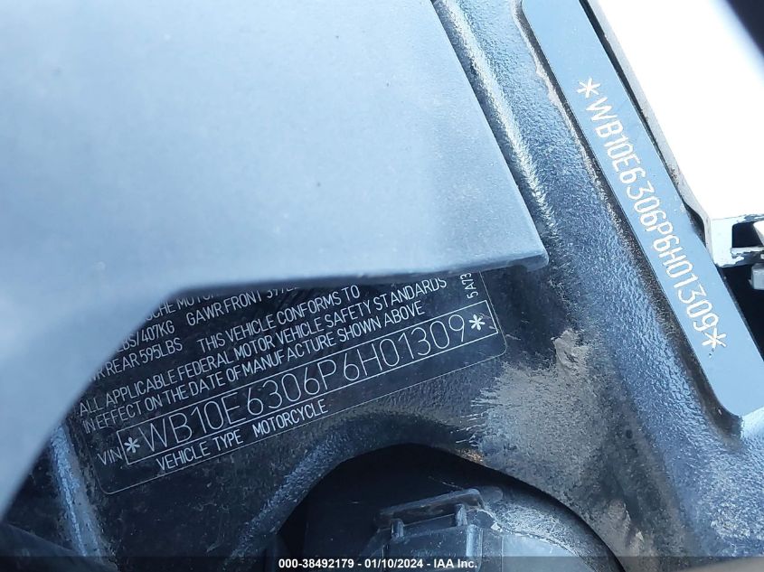 2023 BMW S 1000 RR - WB10E6306P6H01309