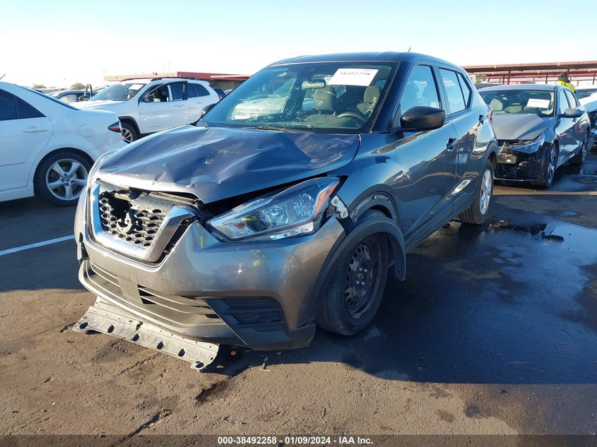 VIN 3N1CP5BV9LL496201 2020 NISSAN KICKS S XTRONIC CVT