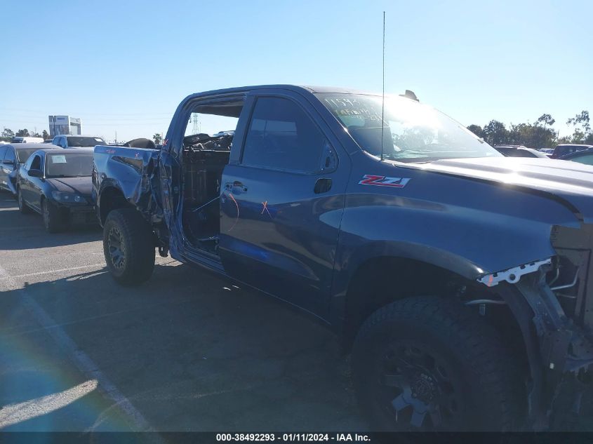 2021 CHEVROLET SILVERADO 1500 4WD  SHORT BED CUSTOM TRAIL BOSS - 1GCPYCEF4MZ198671