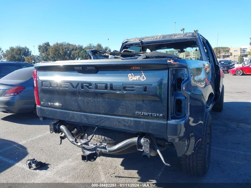 2021 CHEVROLET SILVERADO 1500 4WD  SHORT BED CUSTOM TRAIL BOSS - 1GCPYCEF4MZ198671