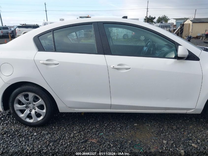 2013 MAZDA MAZDA3 I SV - JM1BL1TF6D1724345