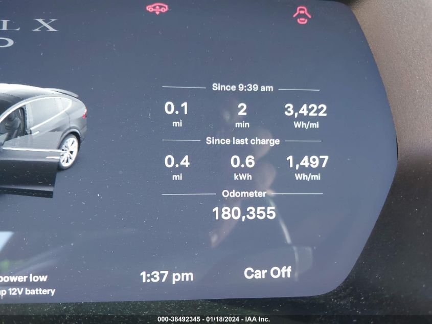 2018 TESLA MODEL X 100D/75D/P100D - 5YJXCDE28JF141411