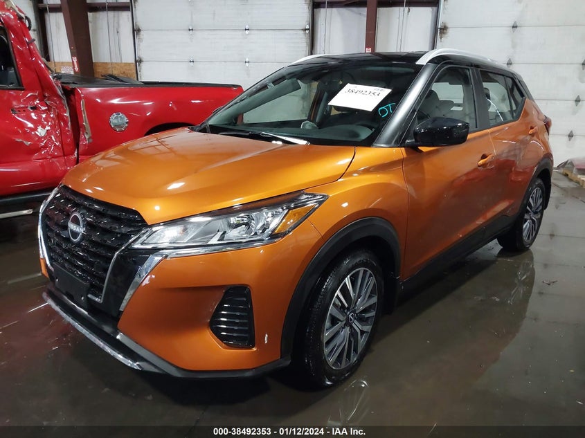 VIN 3N1CP5CV7PL554441 2023 NISSAN KICKS SV XTRONIC CVT