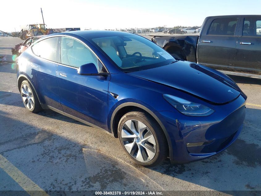 2023 TESLA MODEL Y AWD/LONG RANGE DUAL MOTOR ALL-WHEEL DRIVE - 7SAYGAEE2PF663111