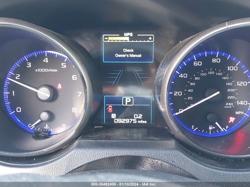 2018 SUBARU OUTBACK 2.5I LIMITED - 4S4BSANC1J3281989
