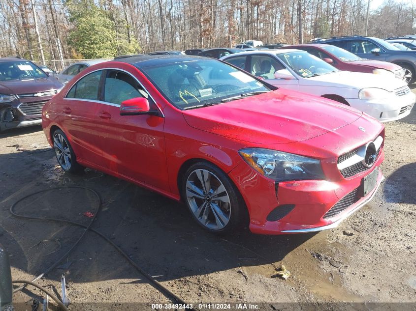 2018 MERCEDES-BENZ CLA 250 4MATIC - WDDSJ4GB1JN564027