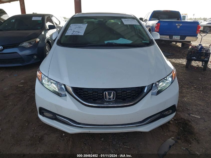 2013 HONDA CIVIC EXL - 19XFB2F93DE050264