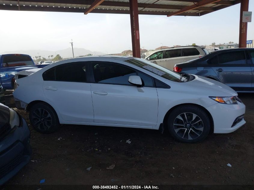 2013 HONDA CIVIC EXL - 19XFB2F93DE050264