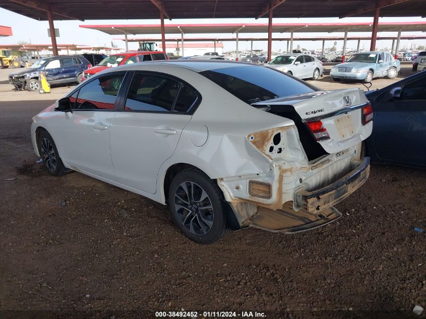 2013 HONDA CIVIC EXL - 19XFB2F93DE050264