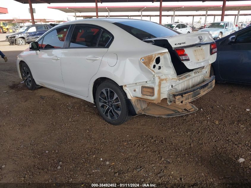 2013 HONDA CIVIC EXL - 19XFB2F93DE050264
